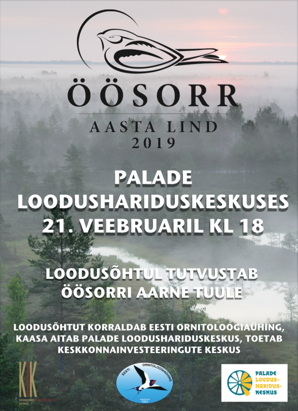 Linnuõhtu "Öösorr - aasta lind"